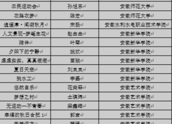 bw必威西汉姆联官网苗琰老师摄影作品入选安徽省高校摄影协会 第七届“创意无限”摄影展